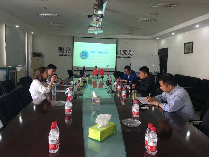 東亞客戶與我院就水泥生產(chǎn)線項目進(jìn)行交流和商談